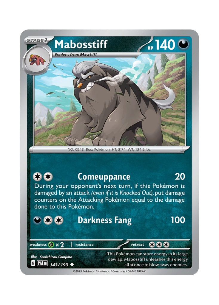 Mabosstiff – Paldea Evolved (143)