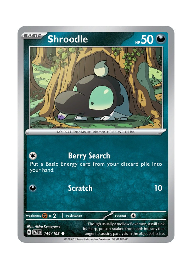 Shroodle – Paldea Evolved (144)
