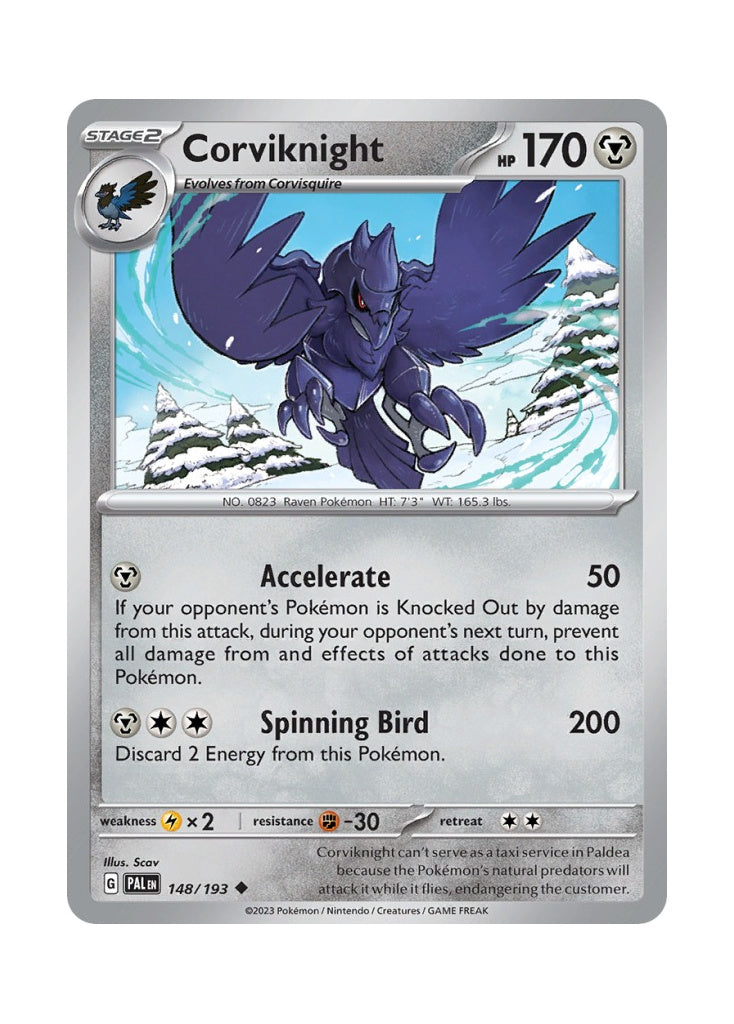 Corviknight – Paldea Evolved (148)