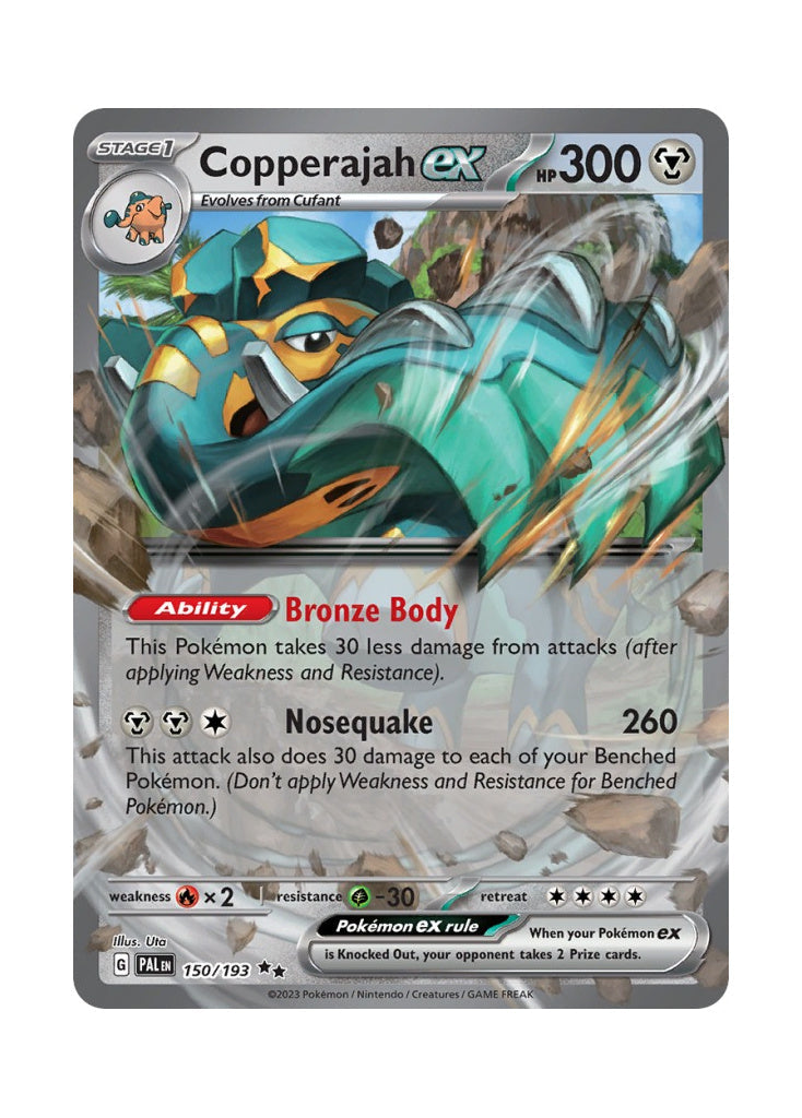 Copperajah ex – Paldea Evolved (150)