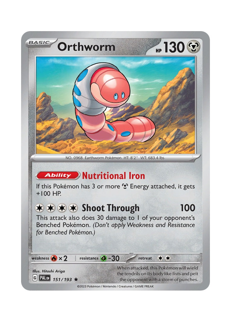 Orthworm – Paldea Evolved (151)