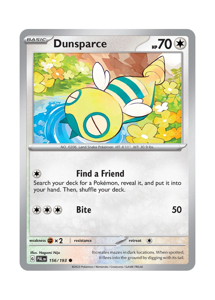 Dunsparce – Paldea Evolved (156)