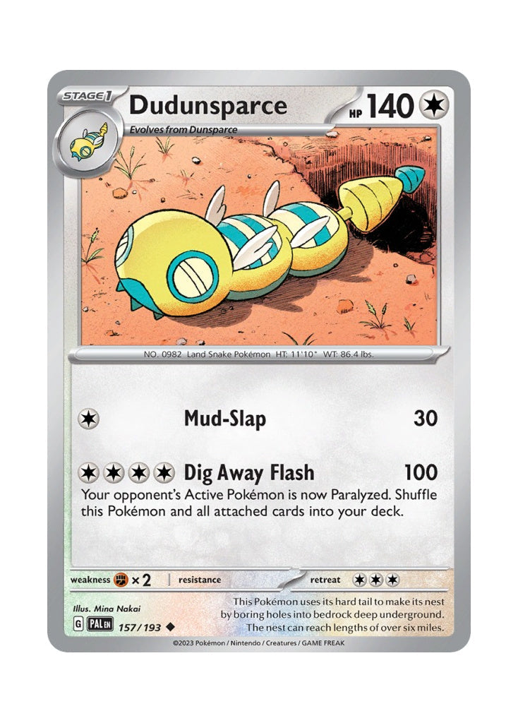 Dudunsparce – Paldea Evolved (157)
