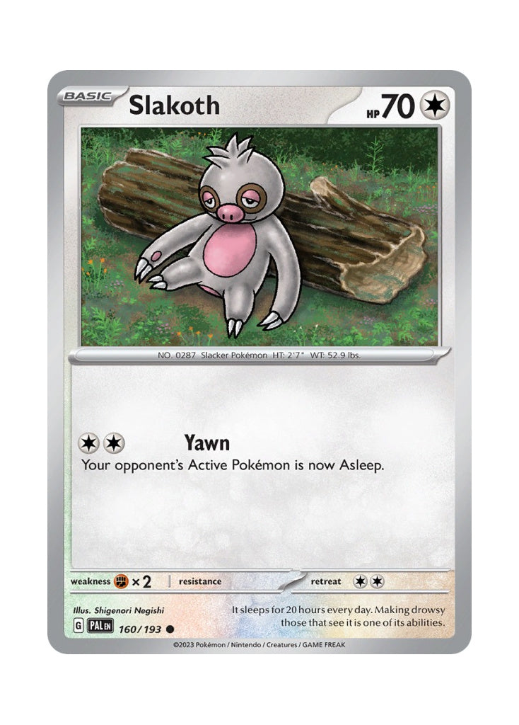 Slakoth – Paldea Evolved (160)