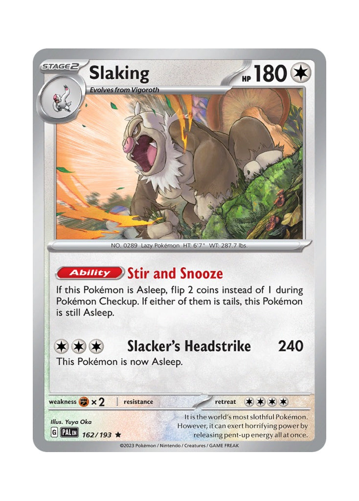 Slaking – Paldea Evolved (162)