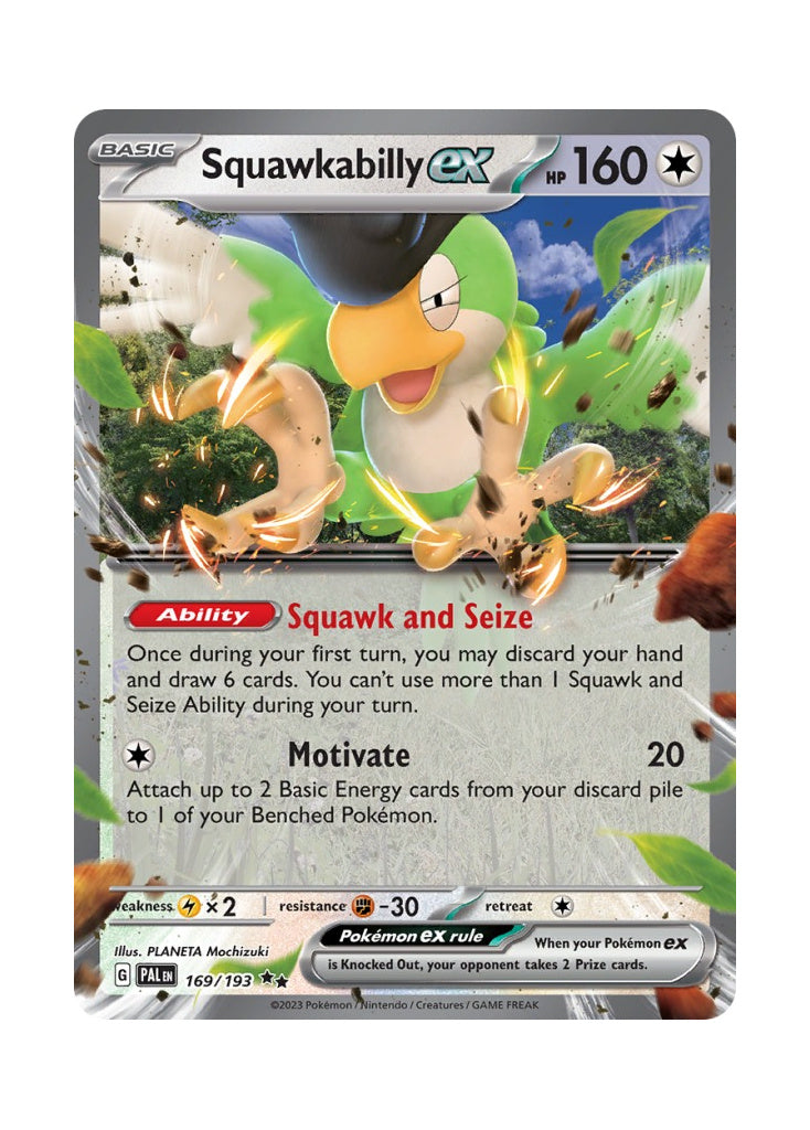 Squawkabilly ex – Paldea Evolved (169)
