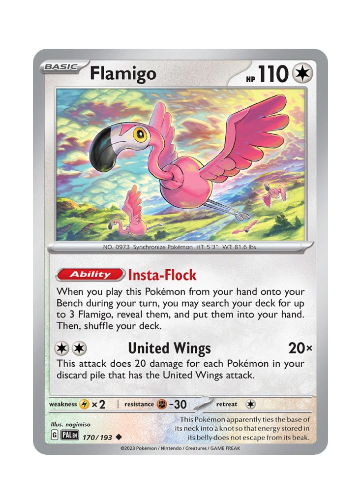Flamigo – Paldea Evolved (170)