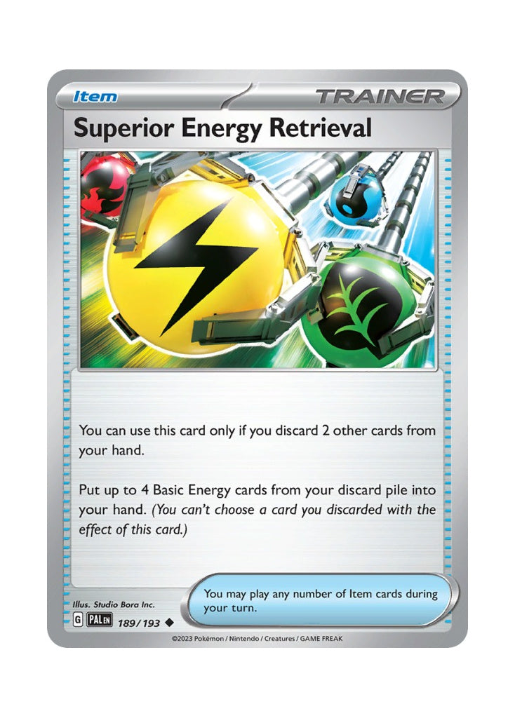 Superior Energy Retrieval – Paldea Evolved (189)