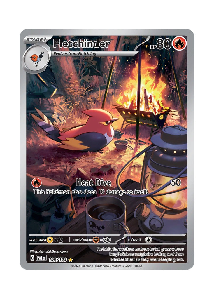 Fletchinder – Paldea Evolved (199)