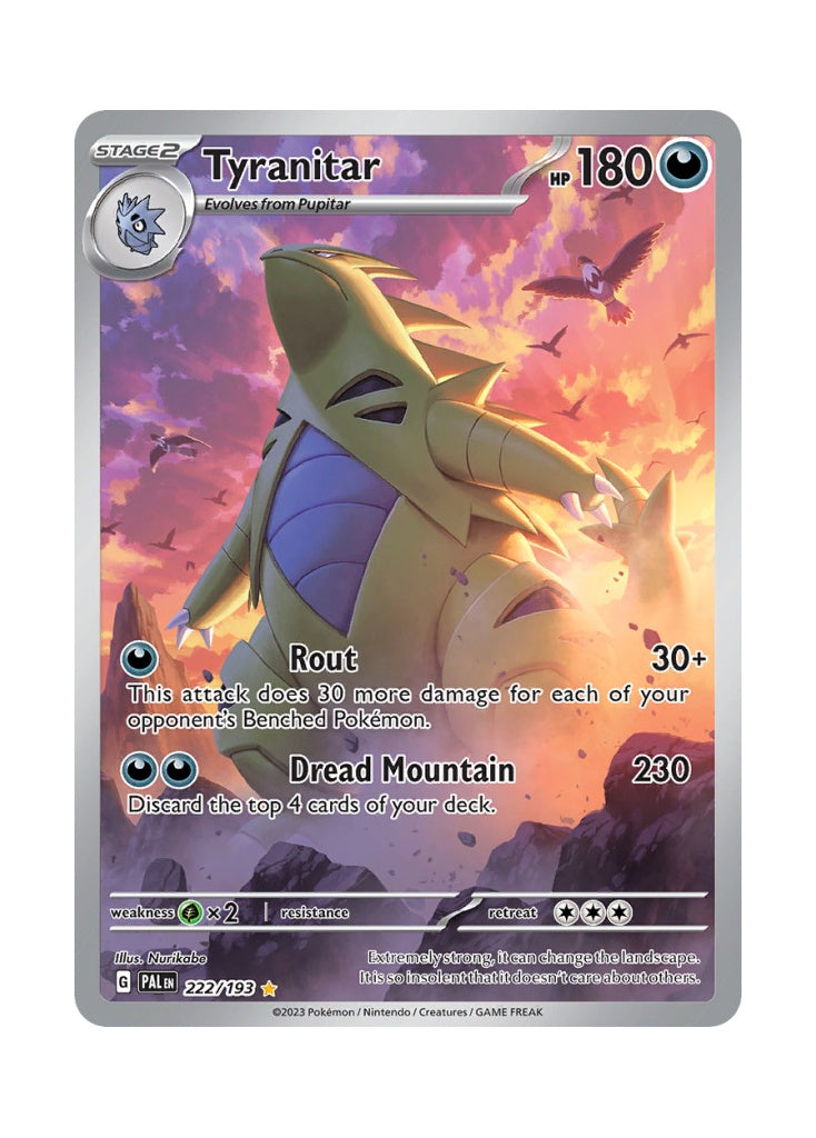 Tyranitar – Paldea Evolved (222)