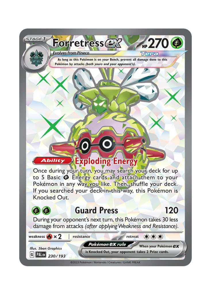 Forretress ex – Paldea Evolved (230)