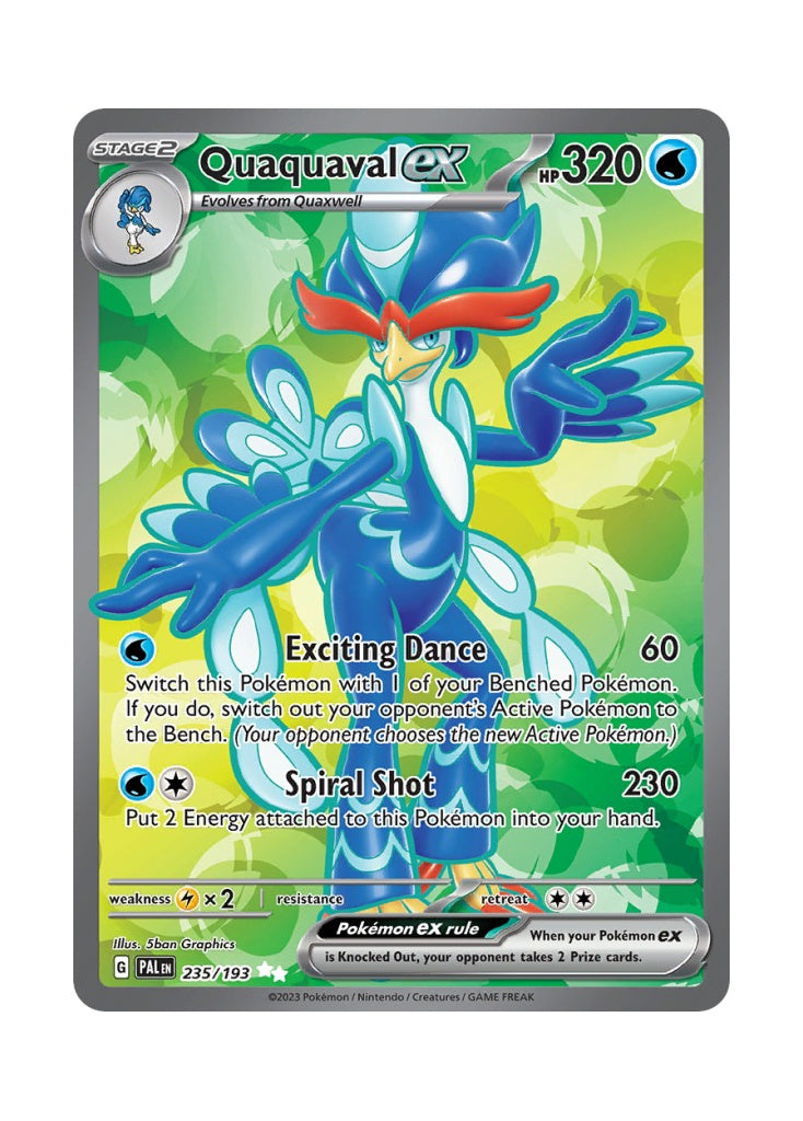 Quaquaval ex – Paldea Evolved (235)
