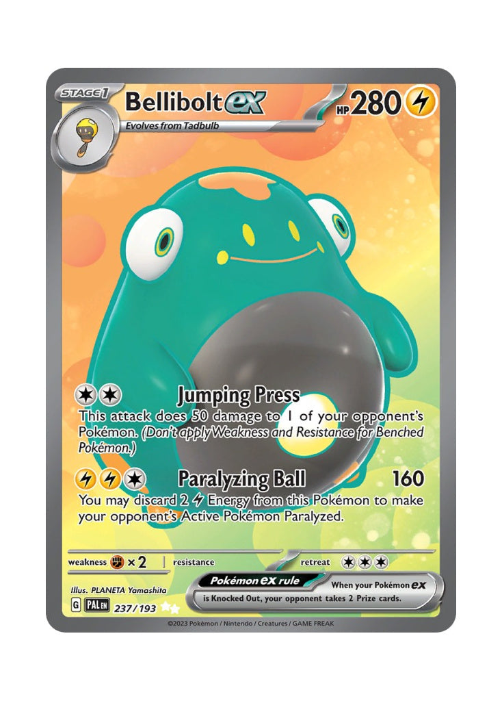Bellibolt ex – Paldea Evolved (237)