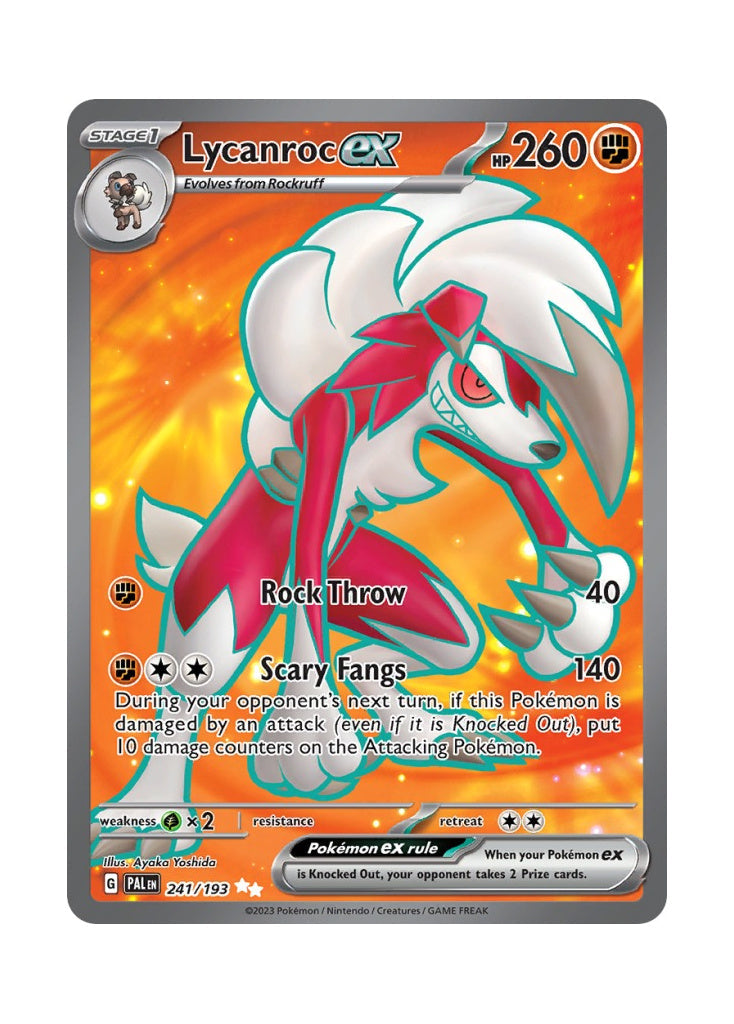 Lycanroc ex – Paldea Evolved (241)