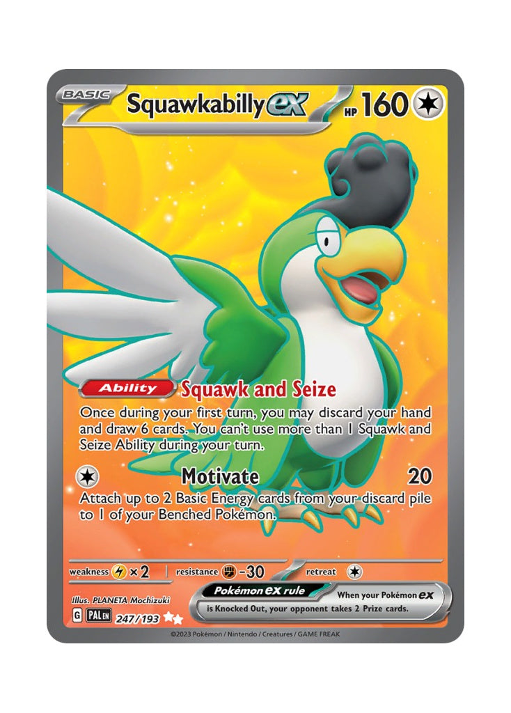 Squawkabilly ex – Paldea Evolved (247)