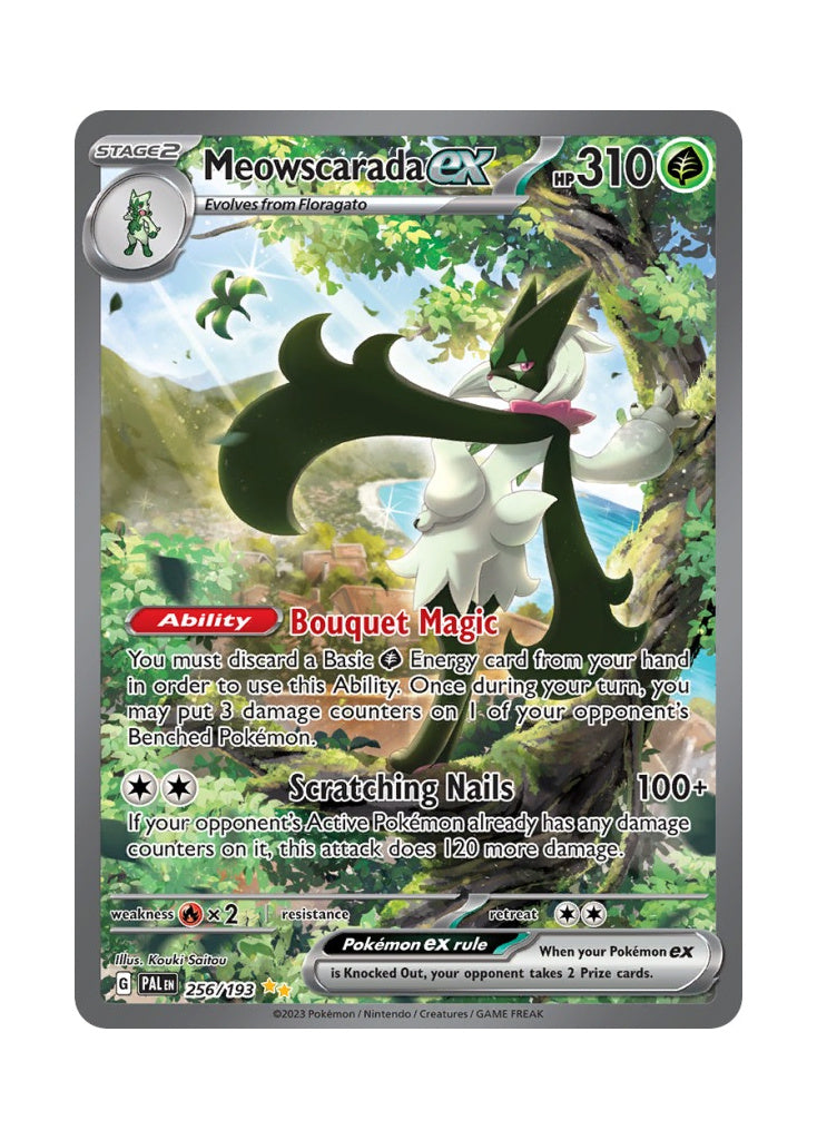 Meowscarada ex – Paldea Evolved (256)