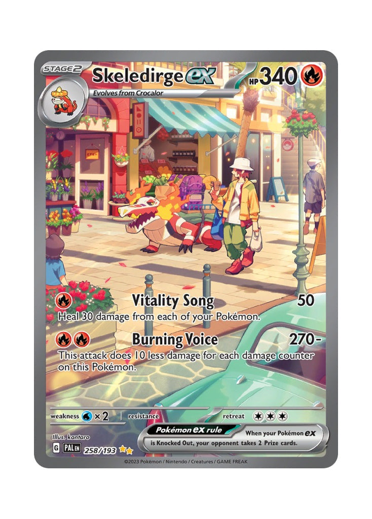 Skeledirge ex – Paldea Evolved (258)