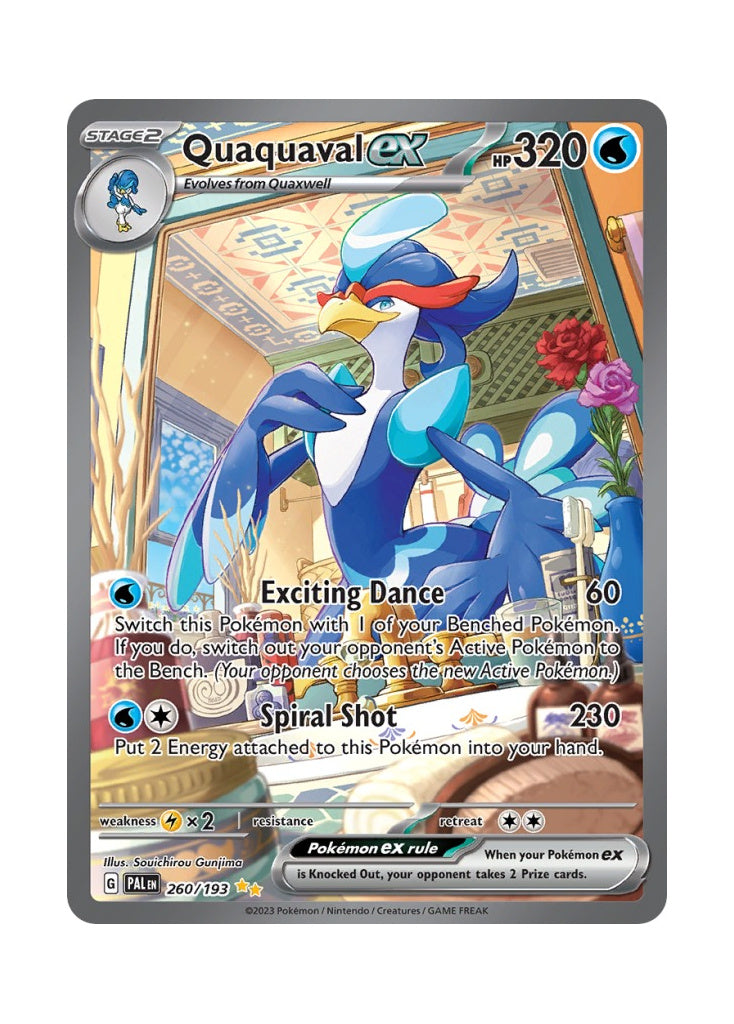 Quaquaval ex – Paldea Evolved (260)