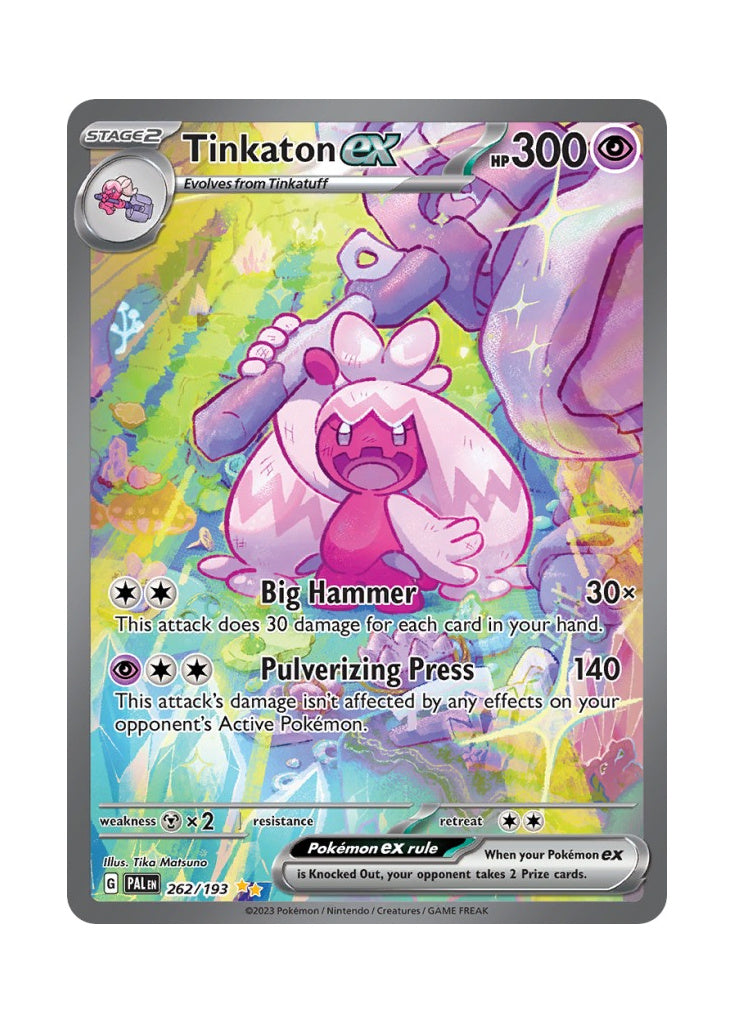 Tinkaton ex – Paldea Evolved (262)