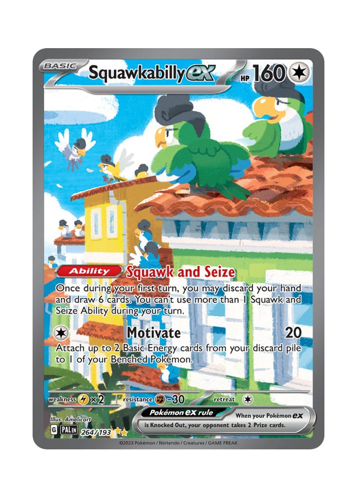 Squawkabilly ex – Paldea Evolved (264)