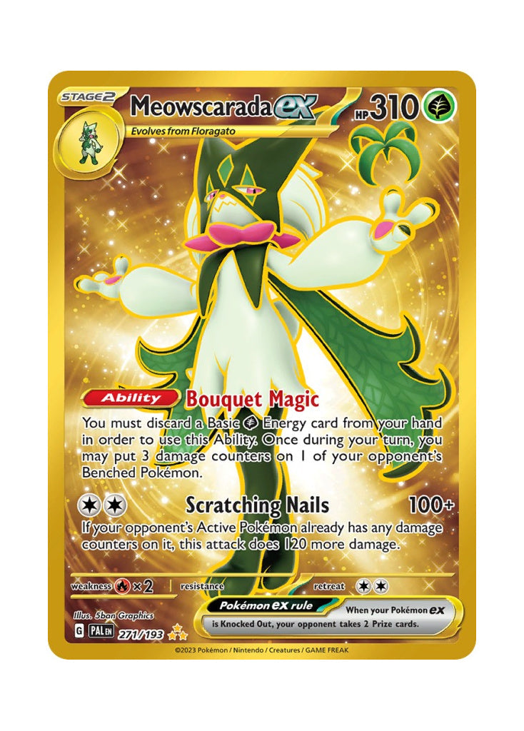 Meowscarada ex – Paldea Evolved (271)