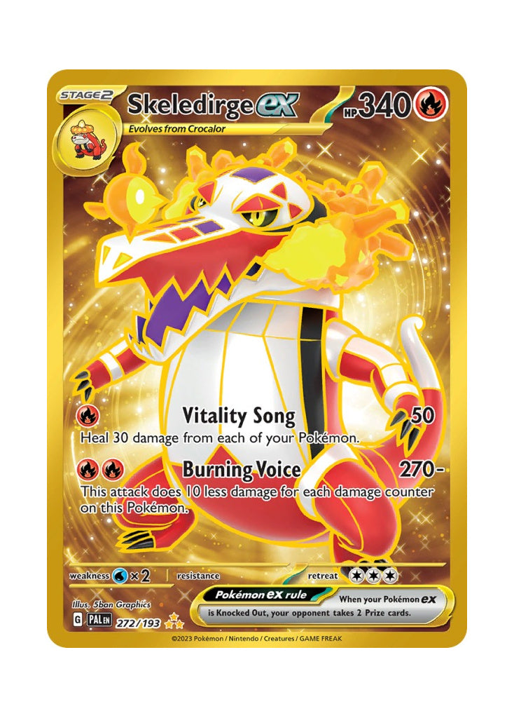 Skeledirge ex – Paldea Evolved (272)