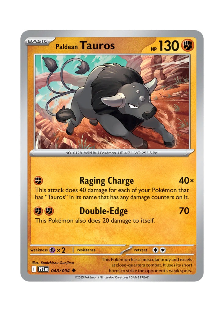 Paldean Tauros – Phantasmal Flames (048)