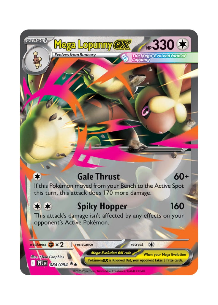 Mega Lopunny ex – Phantasmal Flames (084)