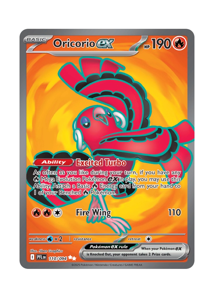 Oricorio ex – Phantasmal Flames (110)