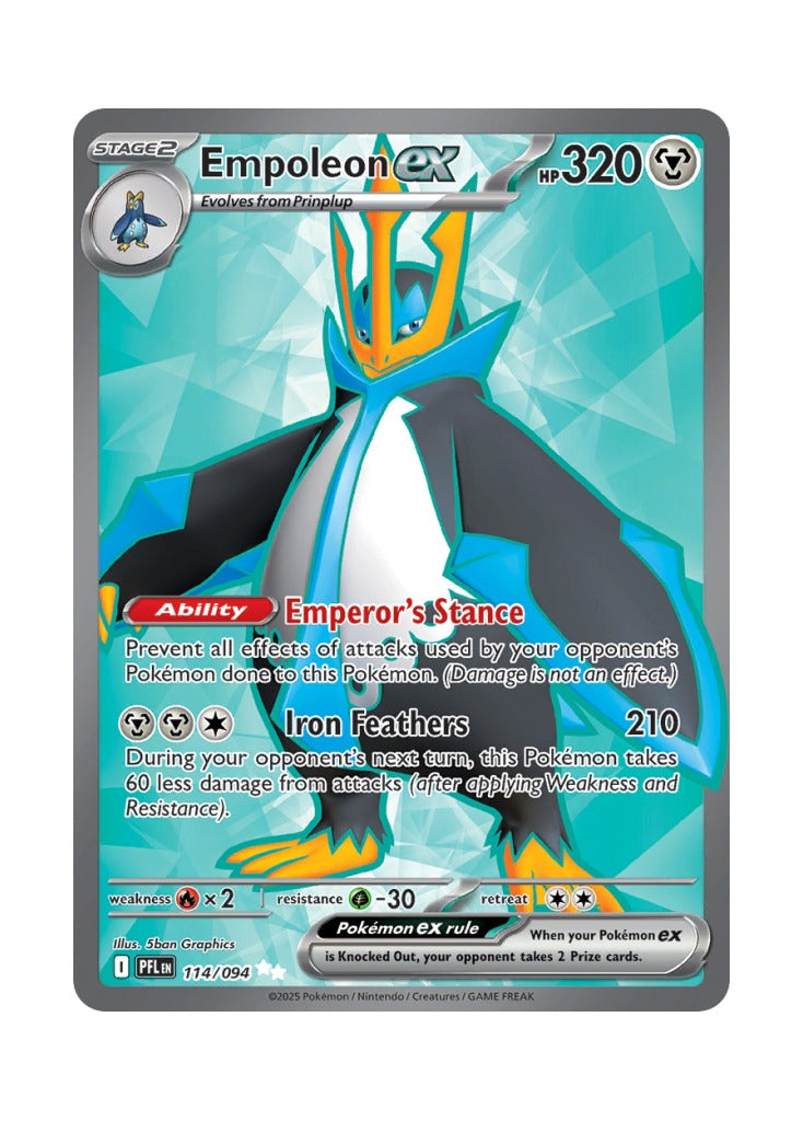 Empoleon ex – Phantasmal Flames (114)