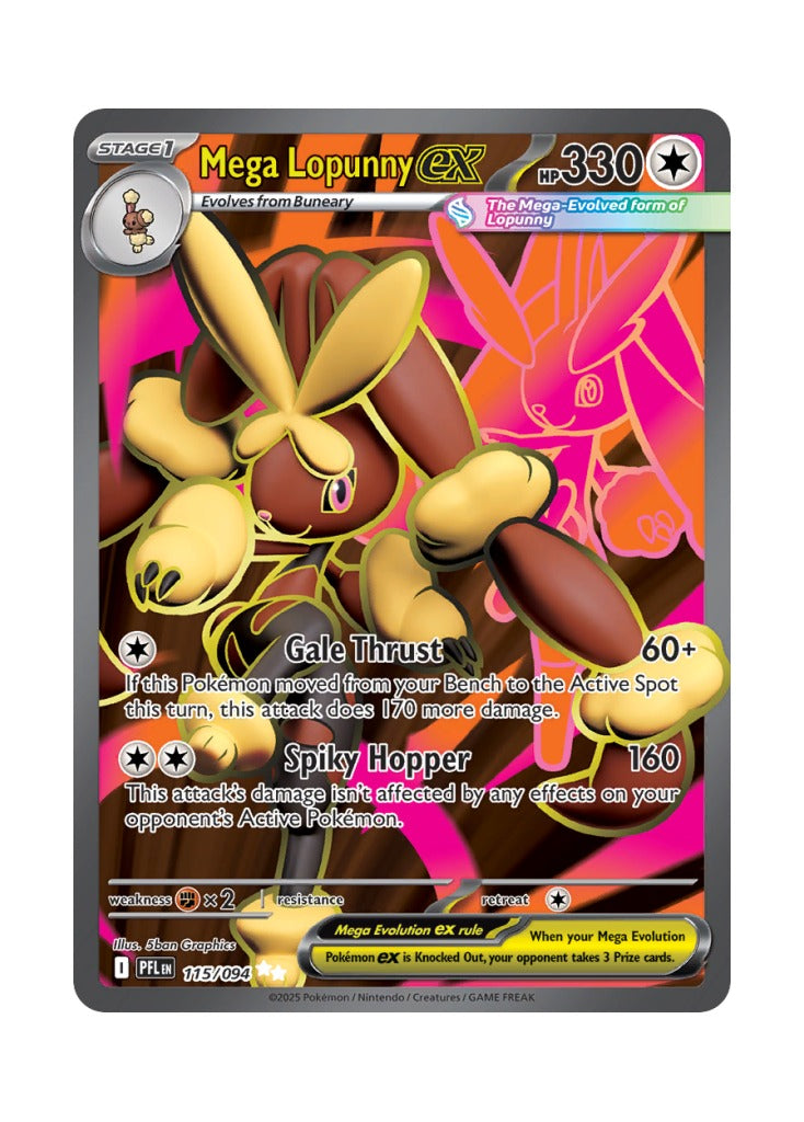 Mega Lopunny ex – Phantasmal Flames (115)