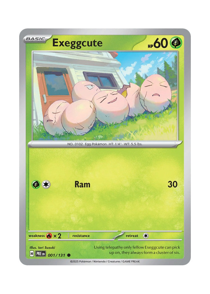 Exeggcute – Prismatic Evolutions (001)