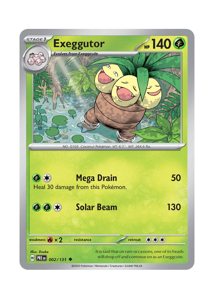 Exeggutor – Prismatic Evolutions (002)