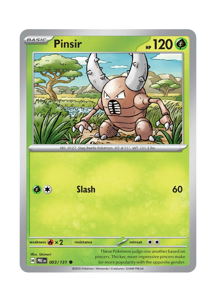 Pinsir – Prismatic Evolutions (003)