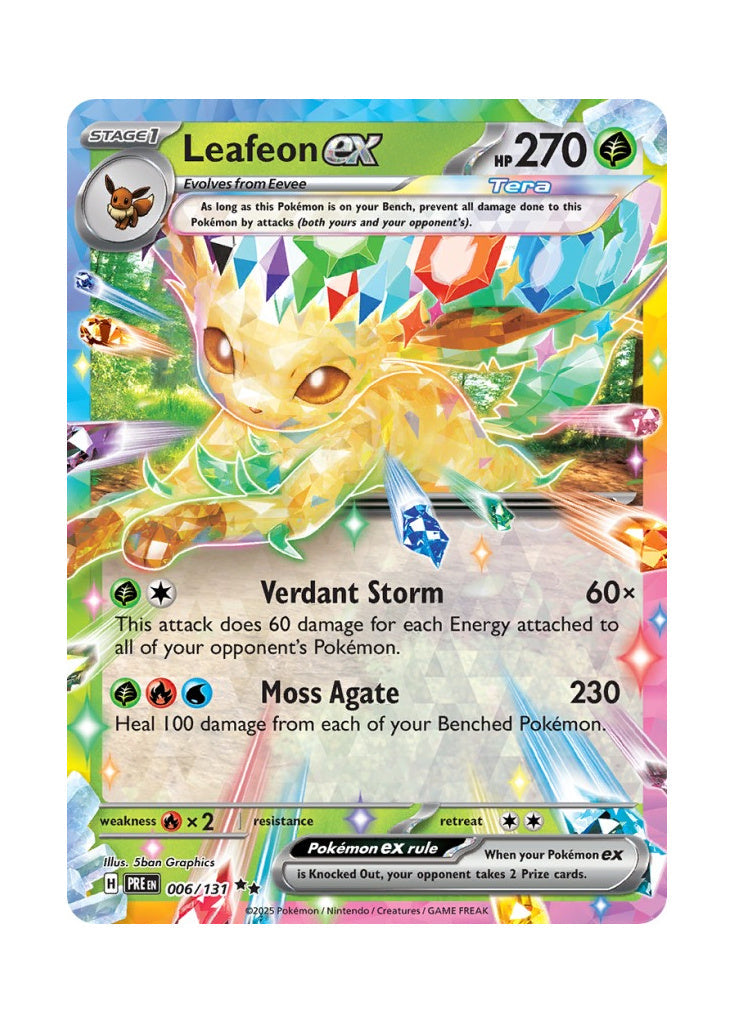 Leafeon ex – Prismatic Evolutions (006)