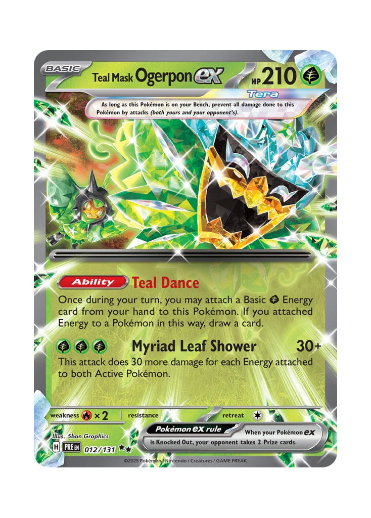 Teal Mask Ogerpon ex – Prismatic Evolutions (012)