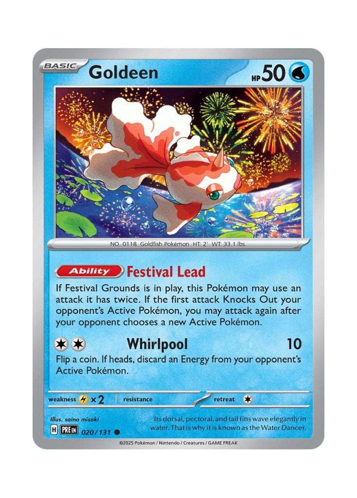 Goldeen – Prismatic Evolutions (020)