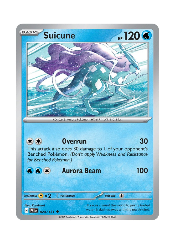 Suicune – Prismatic Evolutions (024)