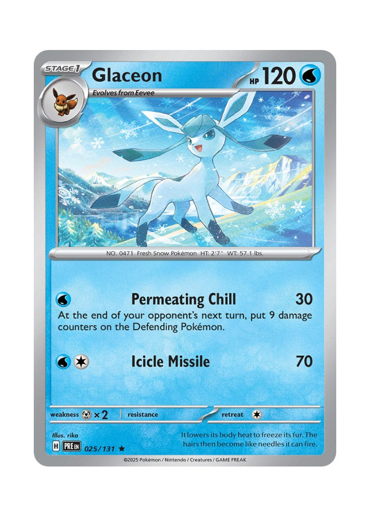 Glaceon – Prismatic Evolutions (025)