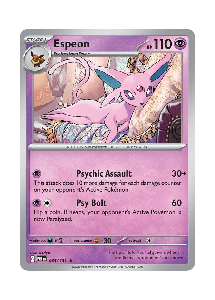 Espeon – Prismatic Evolutions (033)