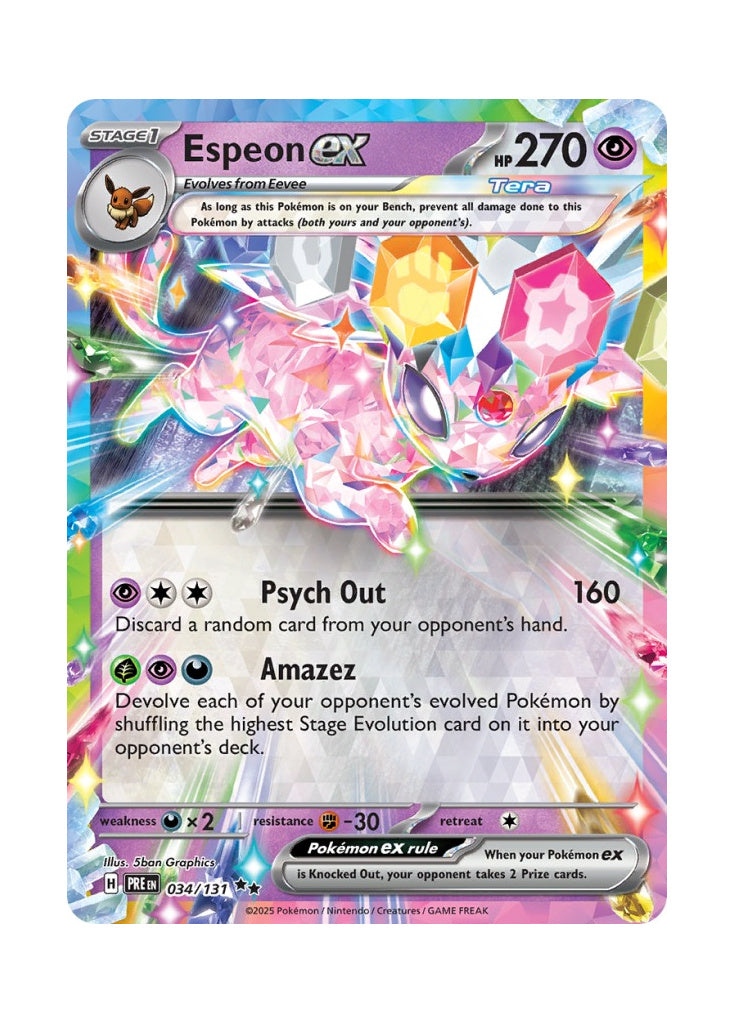 Espeon ex – Prismatic Evolutions (034)