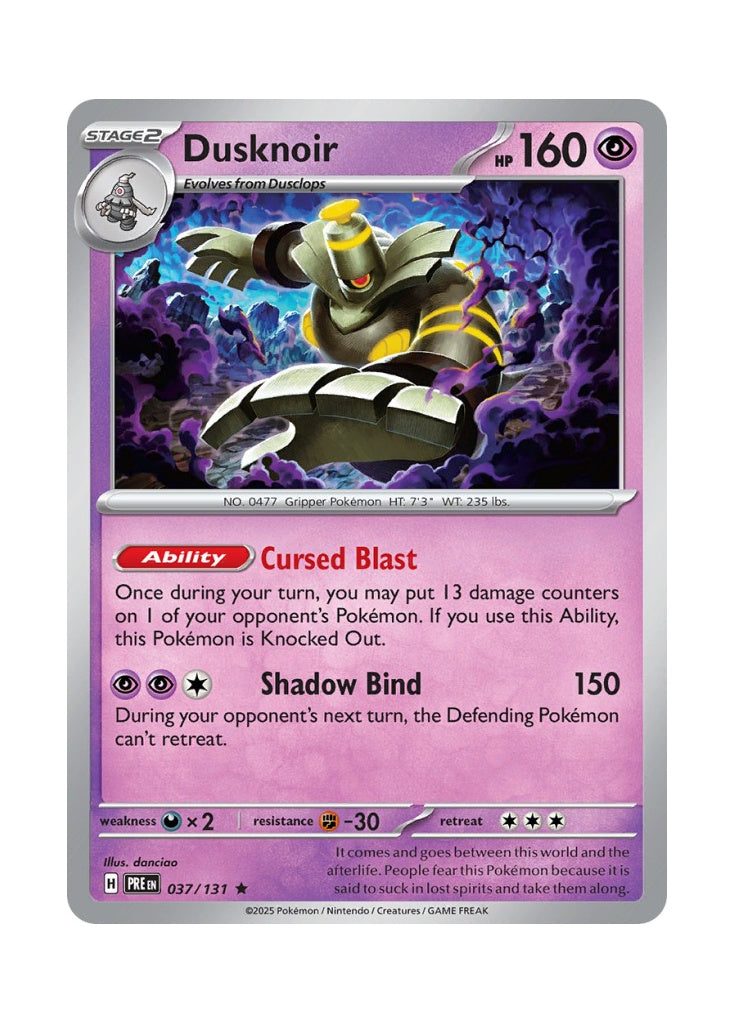Dusknoir – Prismatic Evolutions (037)