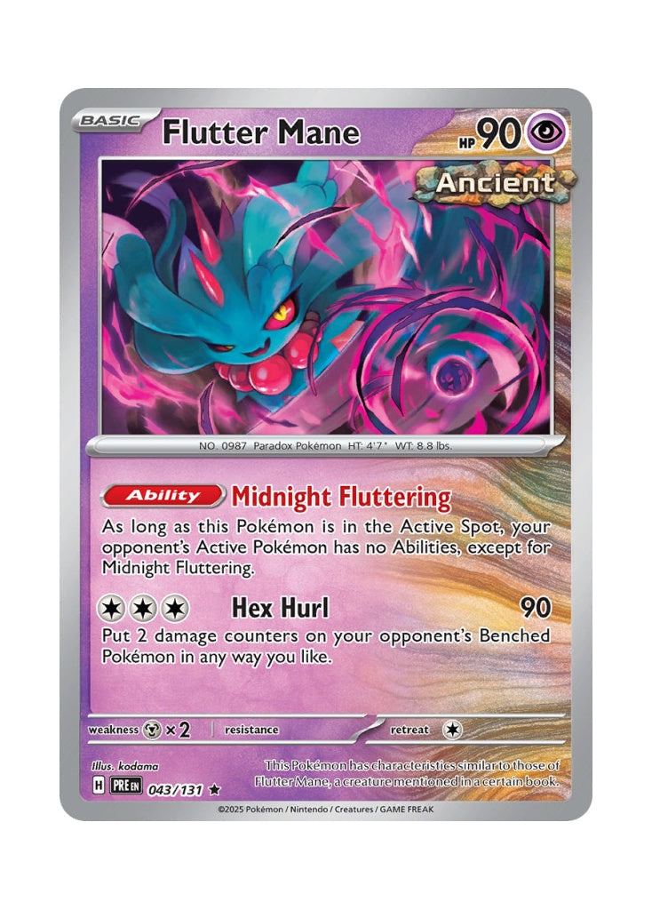Flutter Mane – Prismatic Evolutions (043)
