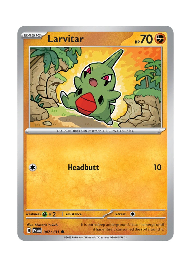 Larvitar – Prismatic Evolutions (047)