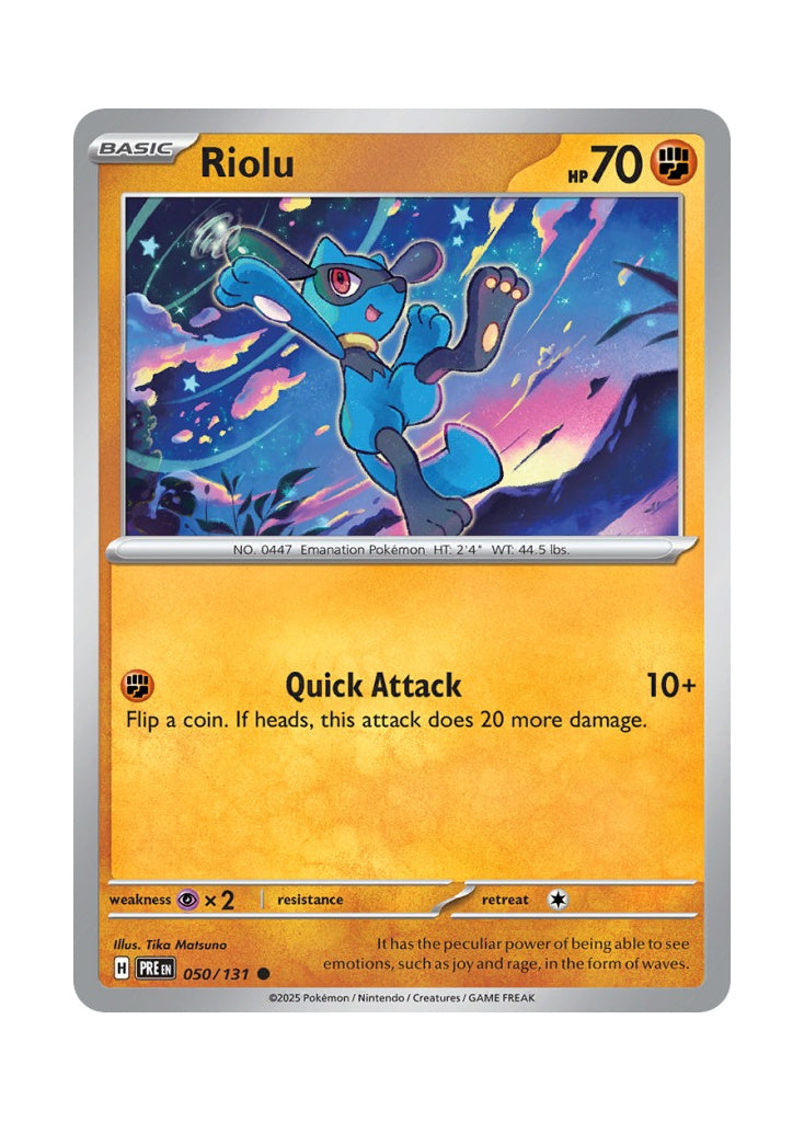 Riolu – Prismatic Evolutions (050)