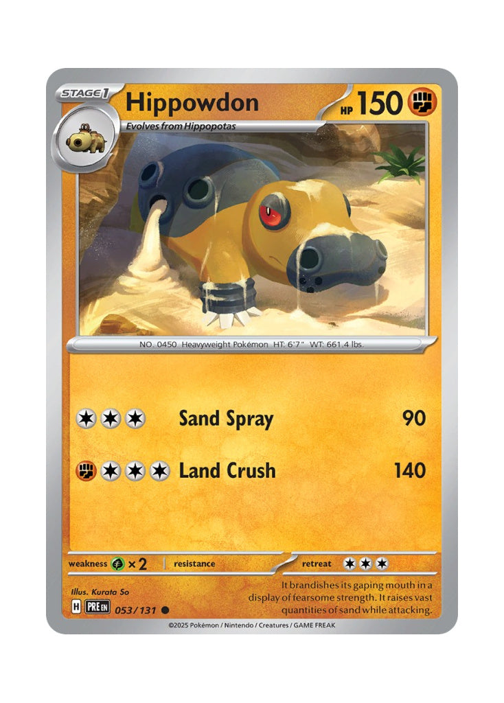 Hippowdon – Prismatic Evolutions (053)