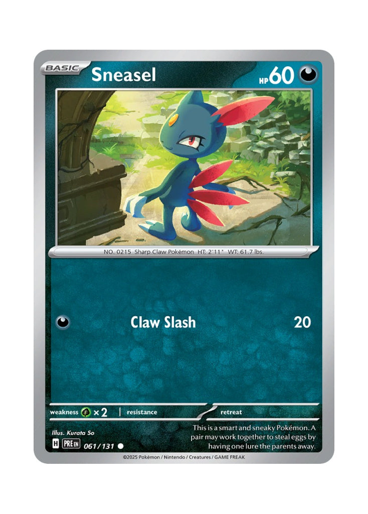 Sneasel – Prismatic Evolutions (061)