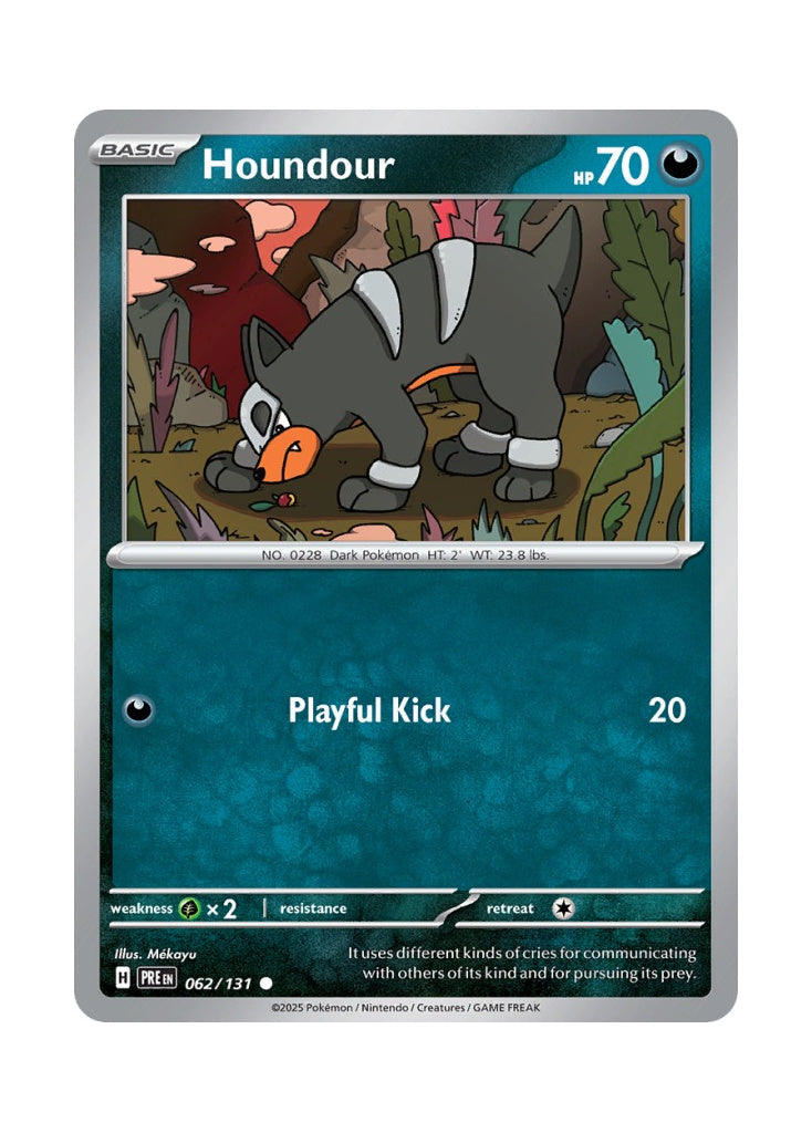 Houndour – Prismatic Evolutions (062)