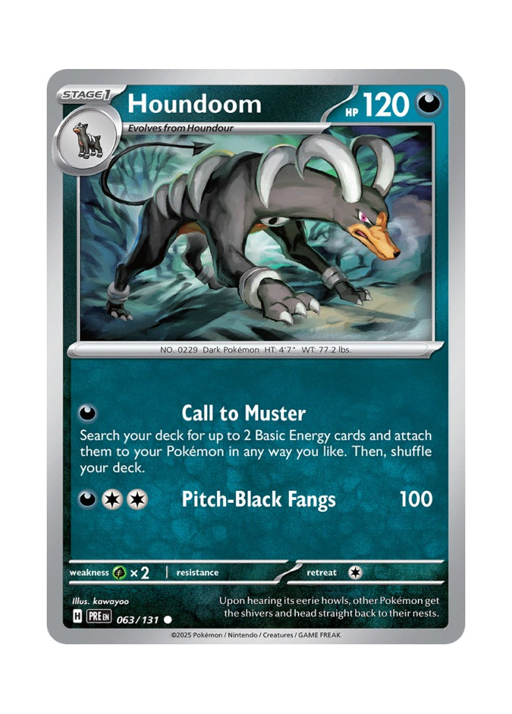 Houndoom – Prismatic Evolutions (063)