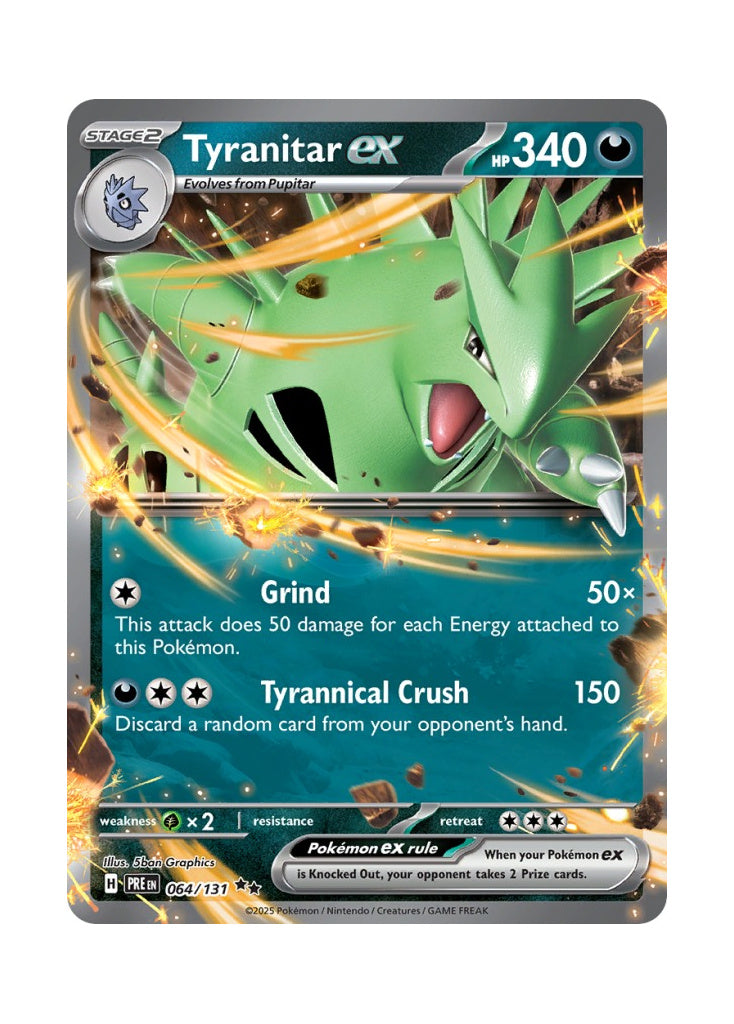 Tyranitar ex – Prismatic Evolutions (064)